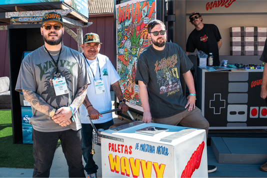 WAVVY at Hall of Flowers &mdash; booth scene