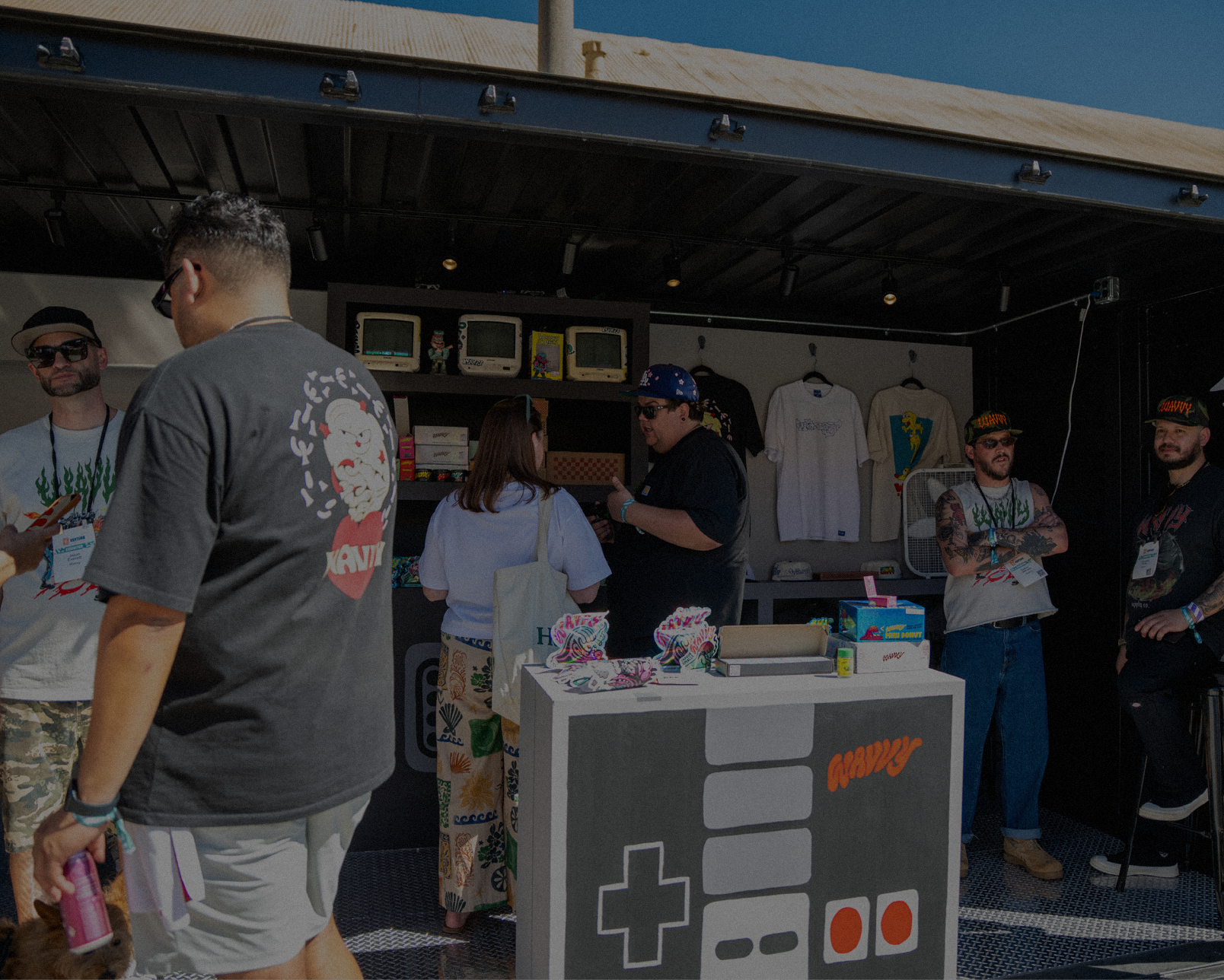WAVVY booth at Hall of Flowers — Event N° 01