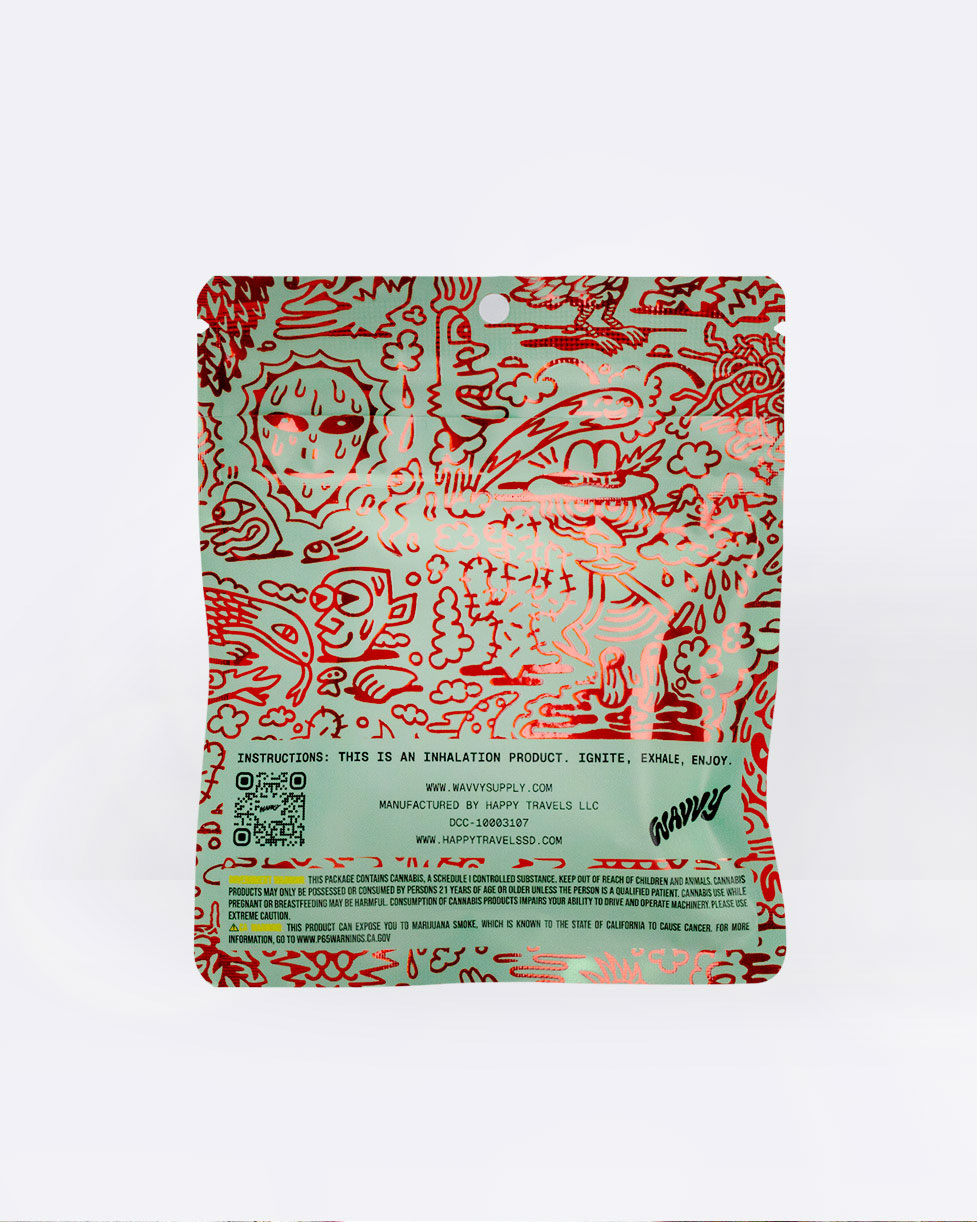 Wavvy Babies Green Pack Back