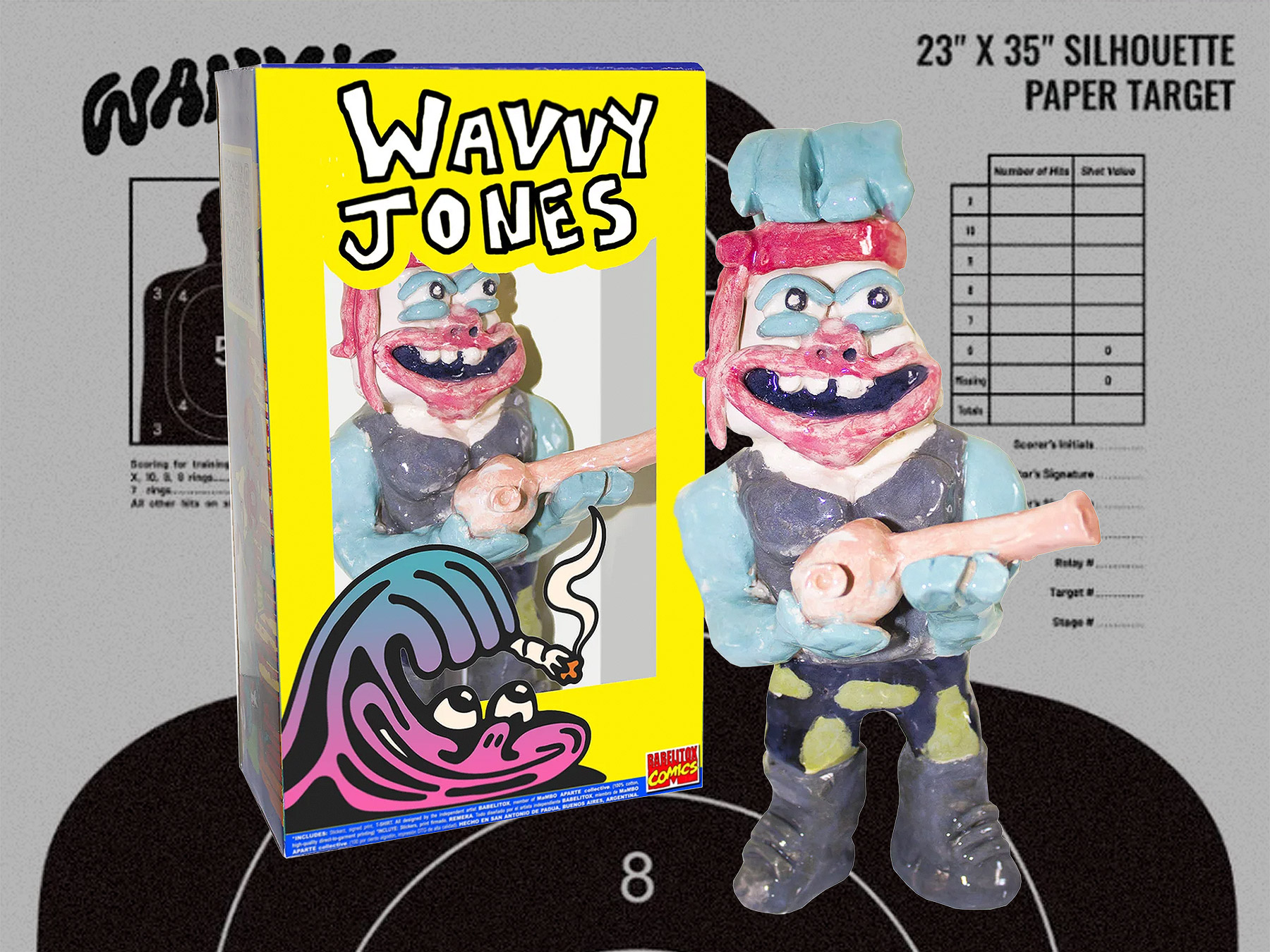 Wavvy Jones ceramic figure